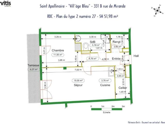 Appartement location à Saint-Apollinaire, Côte-d'Or
