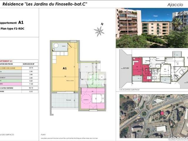 Appartement vente à Ajaccio