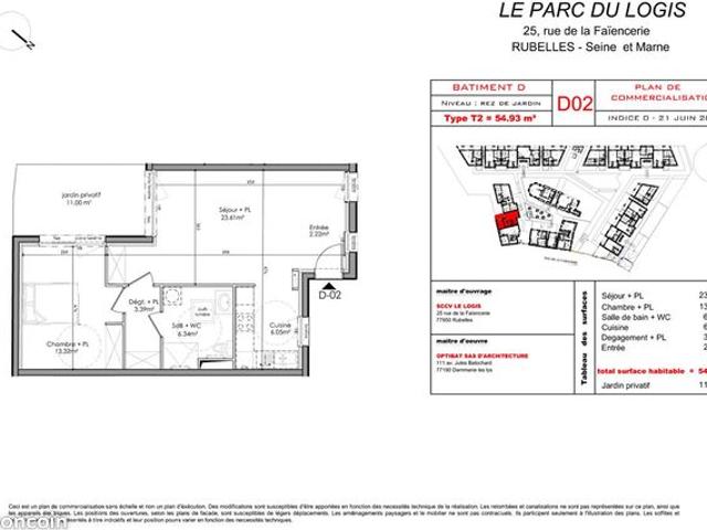 Appartement vente à Melun, Rubelles