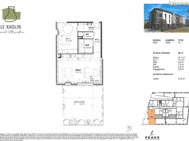 Appartement vente à Grenoble, Saint-marcellin