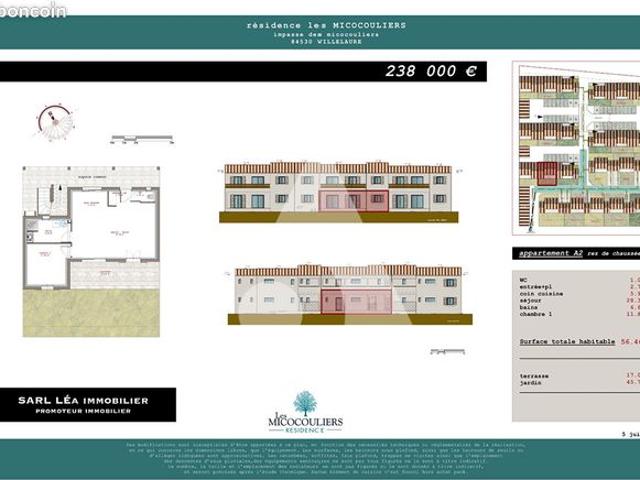 Appartement vente à Apt, Villelaure