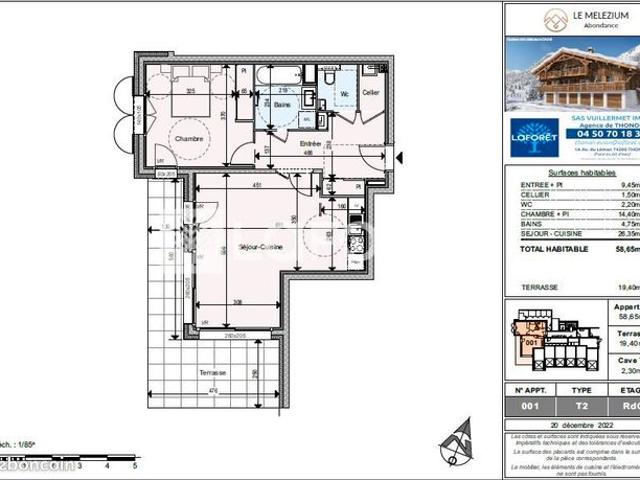 Appartement vente à Thonon-les-Bains, Abondance