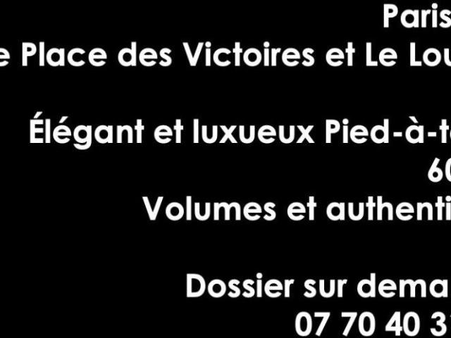 Appartement vente à Paris 1er Arrondissement, Paris