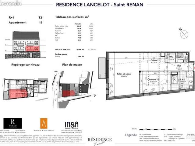 Appartement vente à Brest, Bretagne