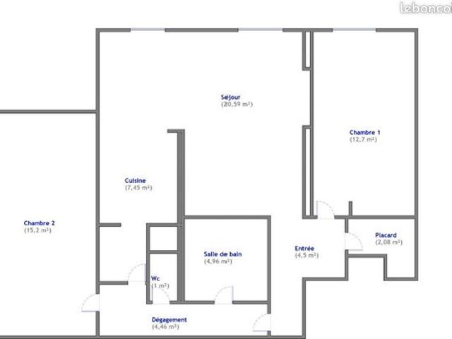 Appartement vente à Dreux, Montreuil