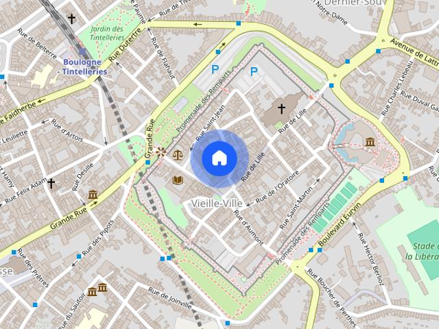 Appartement location à Vieille-Ville, Boulogne-sur-Mer
