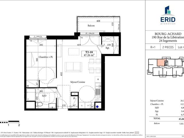 Appartement location à Bernay, Bourg-achard