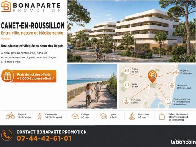 Appartement vente à Perpignan, Canet-en-roussillon