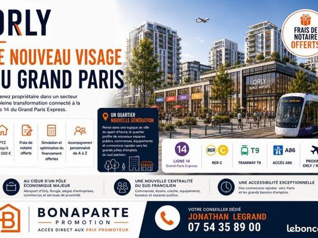 Appartement vente à L'Haÿ-les-Roses, Orly