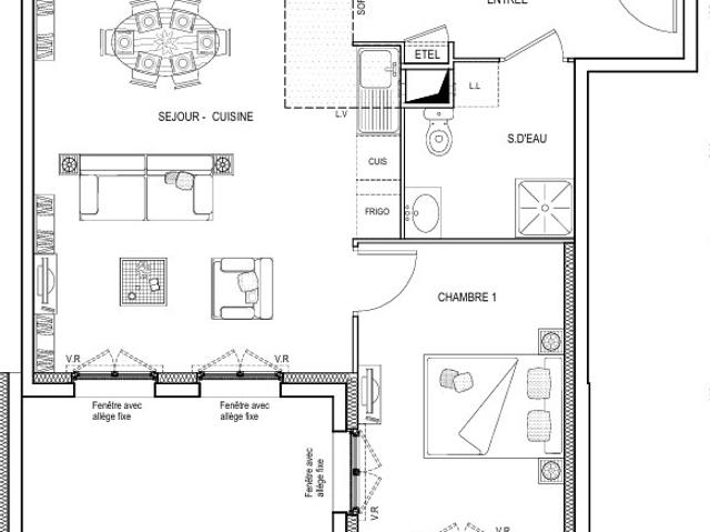Appartement vente à Évry, Petit-bourg