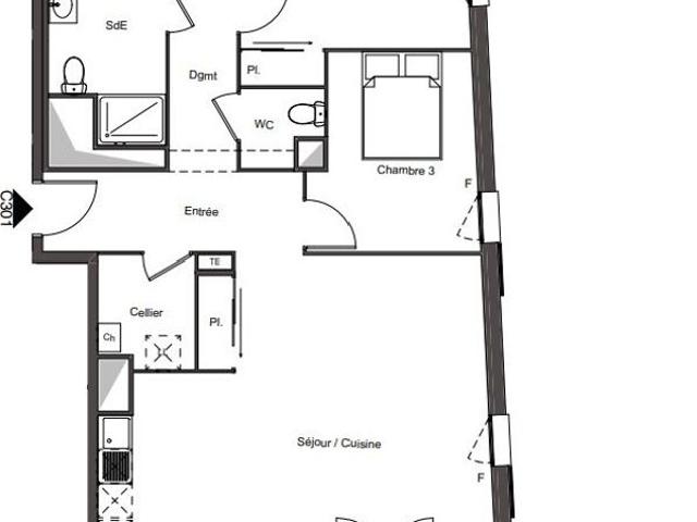 Appartement vente à Senlis, Creil