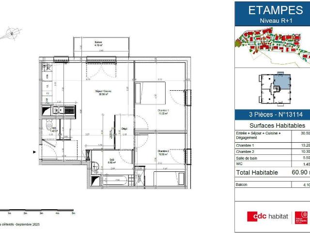 Appartement location à Hameau de Guignonville, Étampes