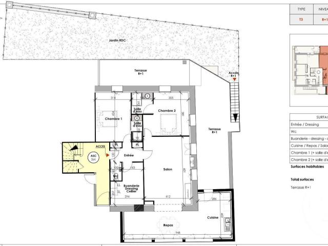 Appartement vente à Lodève, Clermont-l'hérault