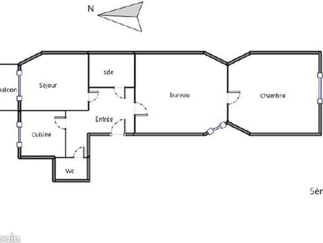 Appartement vente à Nanterre, Bois-colombes