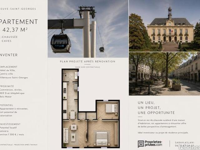 Appartement vente à L'Haÿ-les-Roses, Villeneuve-saint-georges