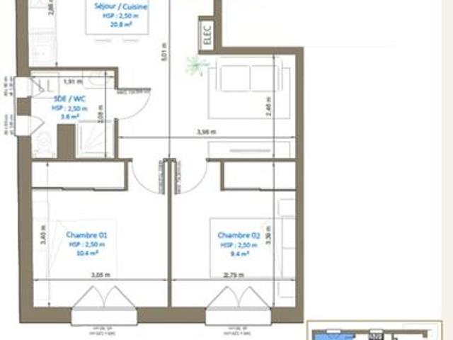 Appartement vente à Montpellier, Sète