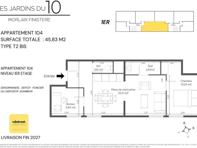 Appartement vente à Morlaix, Bretagne