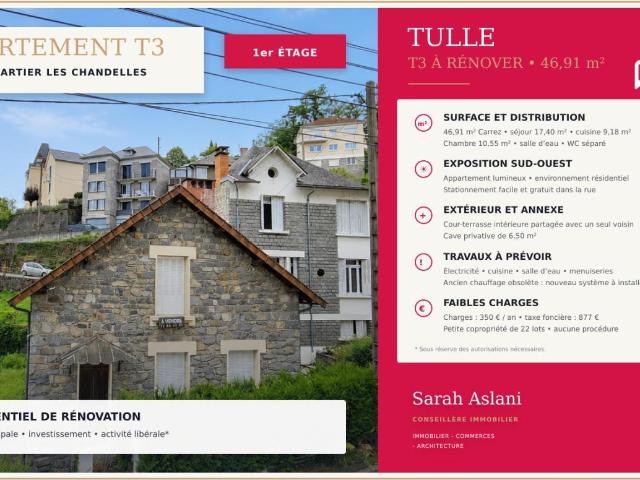 Appartement vente à Le Trech, Tulle