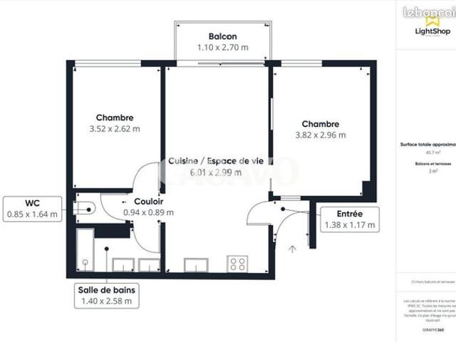 Appartement vente à Nanterre, Puteaux