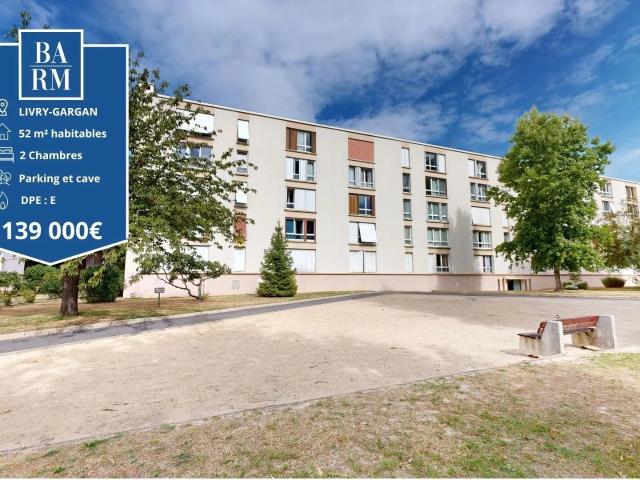 Appartement vente à Jacob, Livry-Gargan