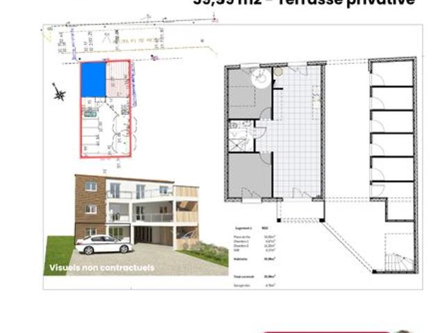 Appartement vente à Saint-Nazaire, Frossay