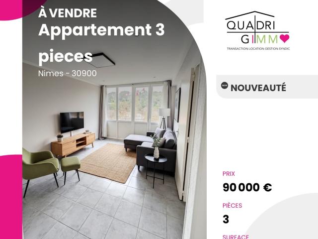 Appartement vente à Nîmes