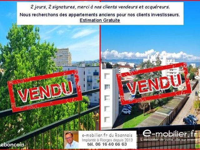 Appartement vente à Roanne