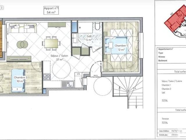 Appartement vente à Avranches, Jullouville