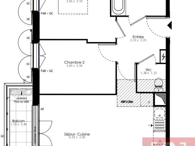 Appartement vente à L'Haÿ-les-Roses, Villeneuve-saint-georges