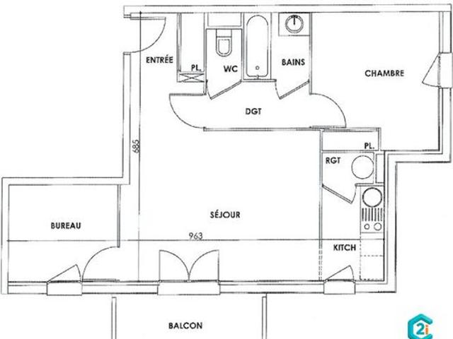 Appartement vente à Muret, Lavernose-lacasse