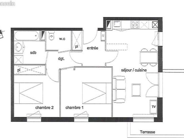 Appartement vente à Blaye, Saint-andré-de-cubzac