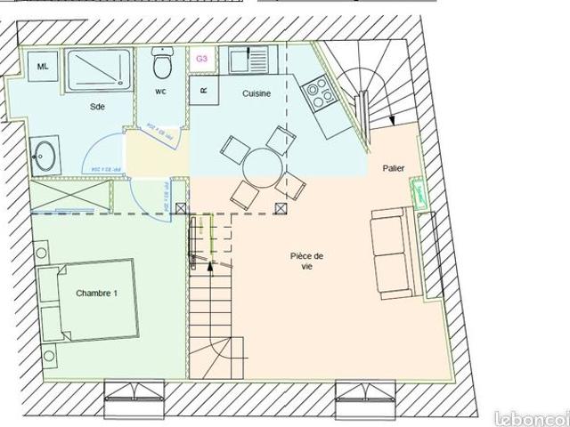 Appartement vente à Cherbourg, Sainte-colombe