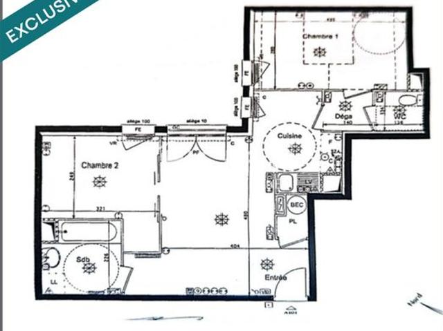 Appartement vente à Persan, Val-d'Oise