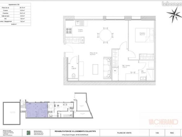 Appartement vente à Dunkerque