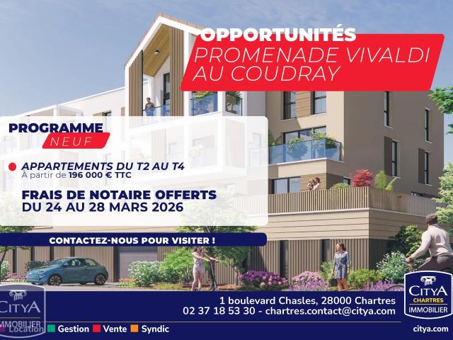 Appartement vente à Chartres, Le Coudray