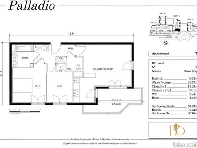 Appartement vente à Nice, Saint-André-de-la-Roche