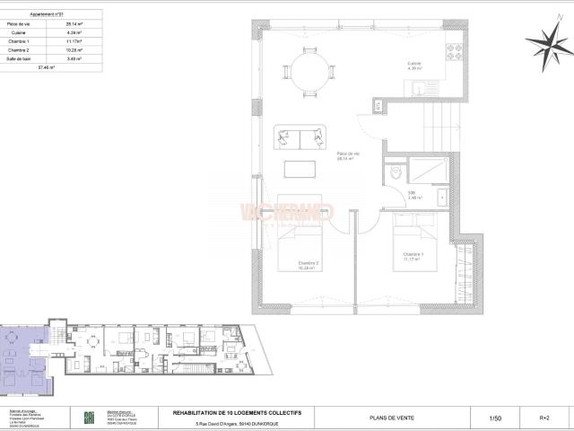 Appartement vente à Dunkerque