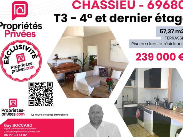 Appartement vente à Chassieu, Rhône