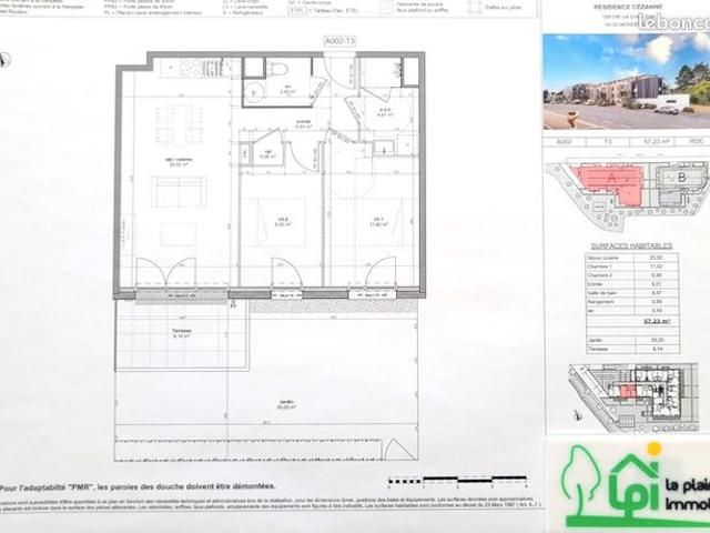 Appartement vente à Étampes, Mondeville
