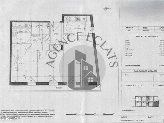 Appartement vente à Lagny-sur-Marne, Seine-et-Marne