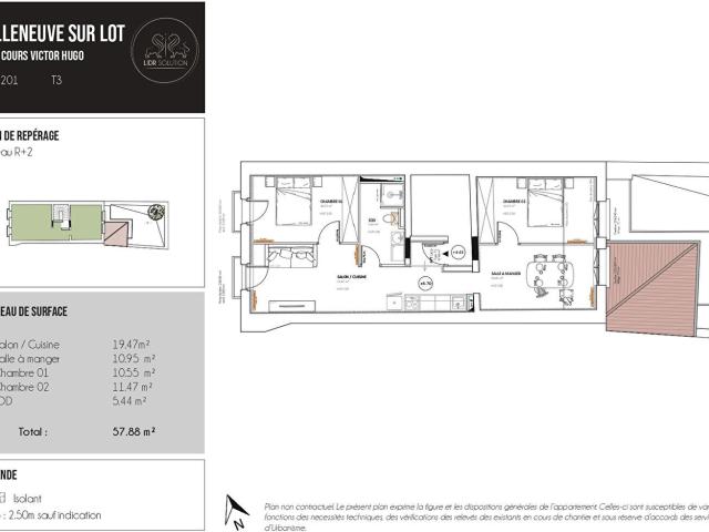 Appartement location à Villeneuve-sur-Lot, Villeneuve-sur-lot