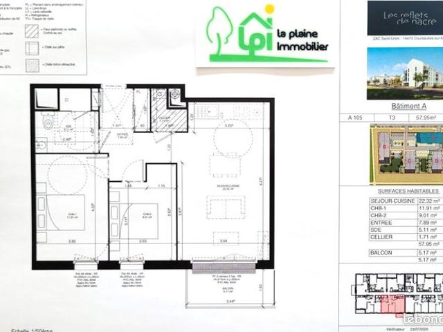 Appartement vente à Caen, Courseulles-sur-mer
