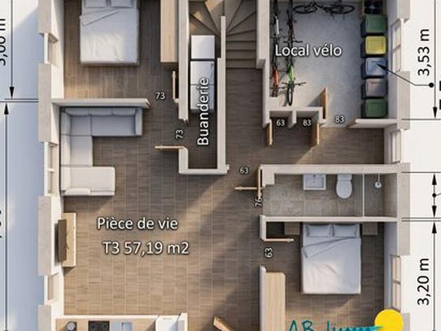 Appartement vente à Lorient, Bretagne