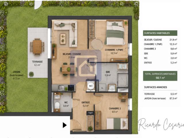 Appartement vente à Quimper, Bretagne