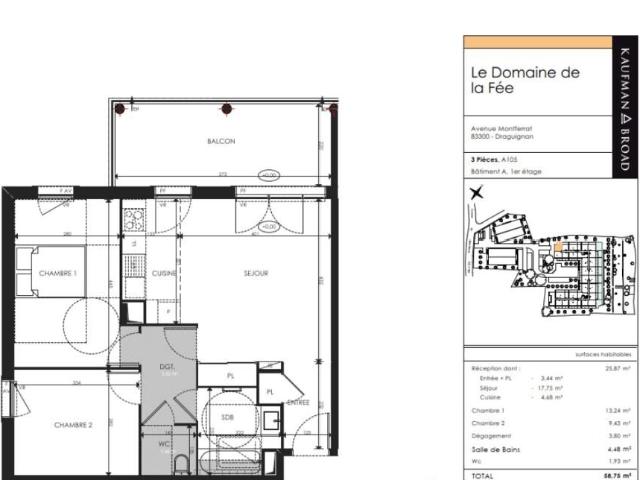 Appartement location à Arrondissement de Draguignan, Figanières