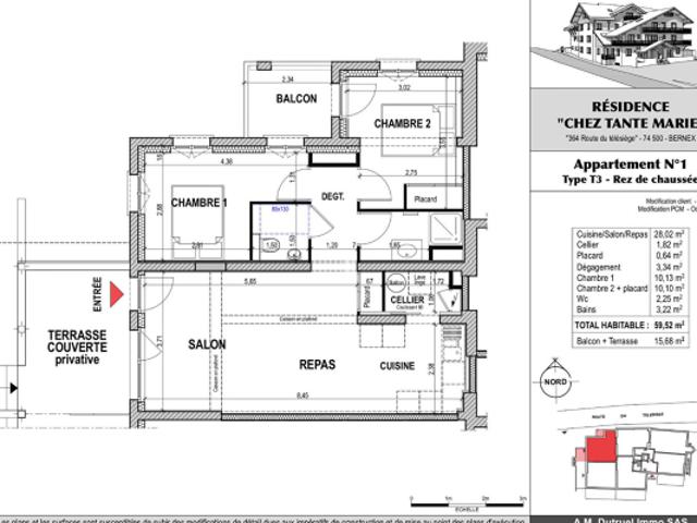 Appartement vente à Thonon-les-Bains, Bernex