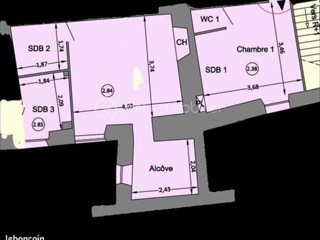 Appartement vente à Libourne, Saillans