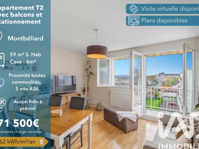 Appartement vente à Montbéliard