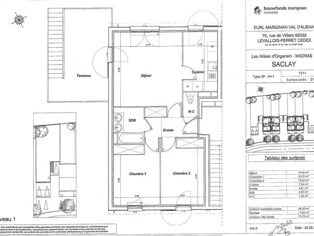 Appartement vente à Palaiseau, Saclay