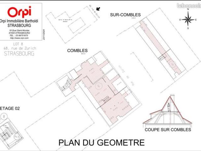 Appartement vente à Strasbourg, Collectivité européenne d'Alsace